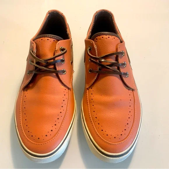Ben Sherman, 11, leather/canvas Tall boat shoes men main image 3